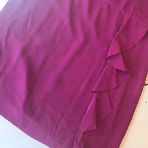 LAMADE Magenta Pure Silk Dress - Picture 4 of 8